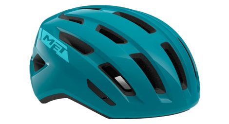 Casque met miles mips turquoise brillant