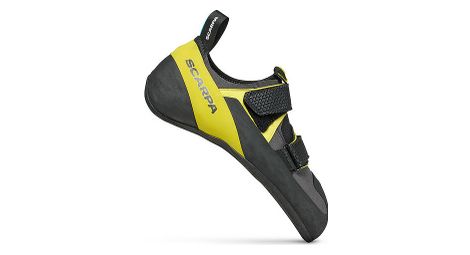 Chausson d'escalade scarpa arpia v gris/jaune