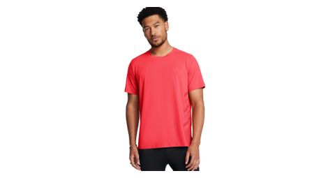 T-Shirt Running Under Armour Launch Elite Rouge Homme