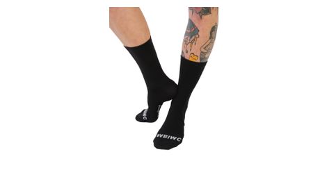Calzini Wilma Rollande da donna Nero/Ecru