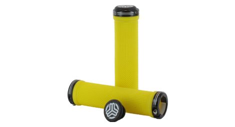Sb3 paire de grips kheops lock on jaune noir