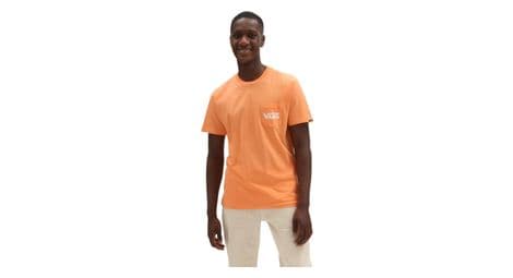 T shirt manches courtes vans classic orange