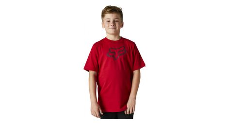T shirt manches courtes enfant fox foxegacy rouge