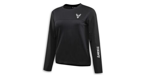 Maillot manches longues animoz wild femme noir