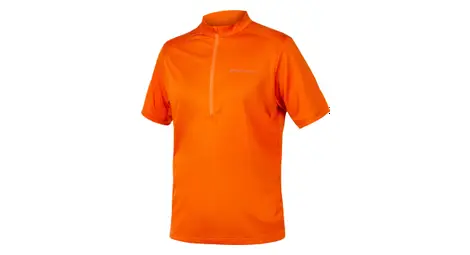 Maillot manga corta endura hummvee harvest orange s