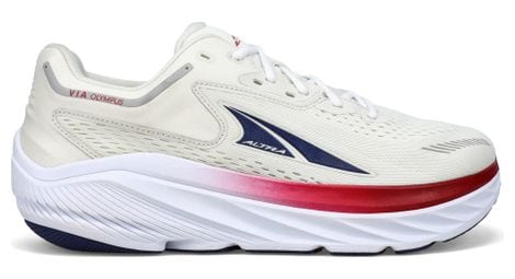 Altra via olympus running shoes white blue red