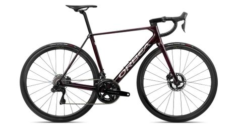 Vélo de Route Orbea Orca M10iLTD PWR Shimano Dura-Ace Di2 12V 700 mm Rouge Wine 2024 T.51 167/172cm - Vélo d'Exposition