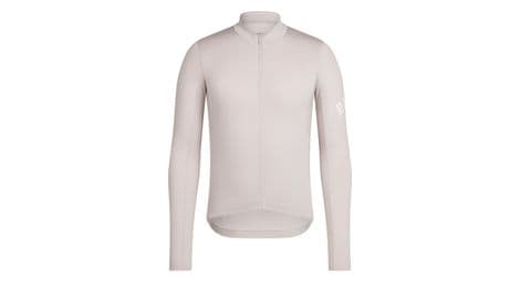 Rapha pro team midweight langarm trikot grau/weiß