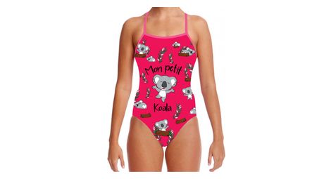 Sweams mon petit koala maillot femme 1 piece bretelles fines