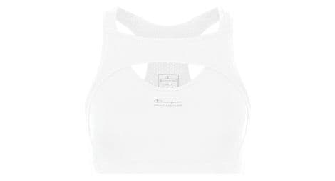 Shock absorber crop top evo white