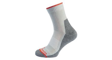 Chaussettes de randonnees unisexe jack wolfskin hike func low gris