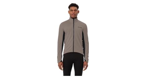Chaqueta de ciclismo vaude kuro ii softshell gris