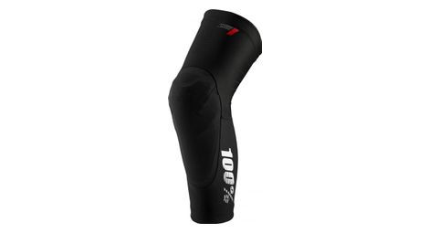 100% teratec knee guard black