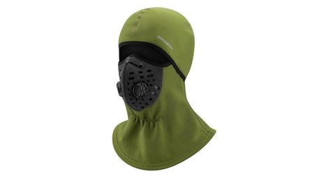 Cagoule de et d'hiver chaude respirante vert