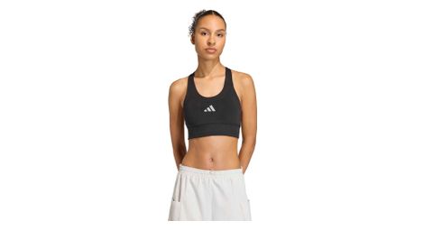 Reggiseno adidas adi365 Running Pocket Medium Support Nero Donna