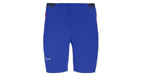 Pantalón corto salewa pedroc cargo 3 dst azul mujer