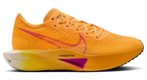 Zapatillas running nike zoomx vaporfly next% 3 naranja violeta mujer