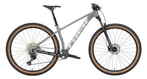 trek procaliber 6 mountain bike with shimano 12 speed drivetrain 29 inch wheels desert sage gray 2027