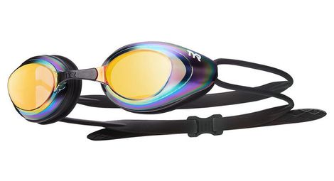Lunettes de natation tyr blackhawk racing miroir gold/violet