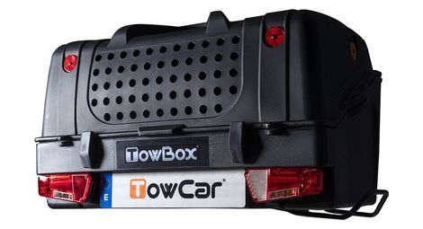 Coffre d'attelage towbox v1 dog noir