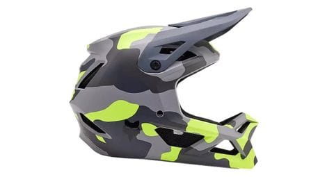 Casco integral infantil fox rampage gris / camuflaje kid l (51-52cm)