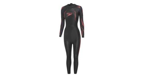 Gereviseerd product - dames speedo xenon fullsuit zwart/rood