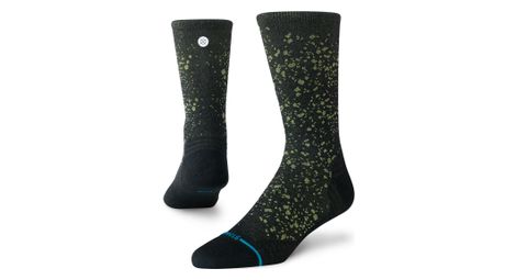 Chaussettes Stance Speckle UL Crew Noir/Vert