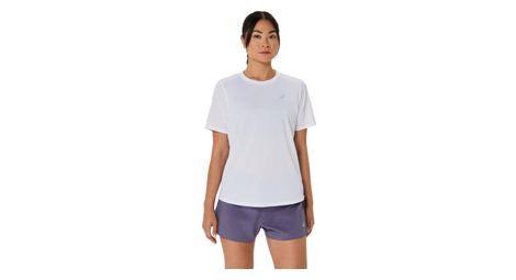 asics core run white women s short sleeve jersey