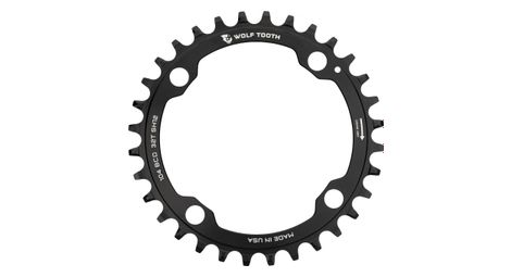 Wolf tooth 104 bcd corona drop-stop st per shimano hyperglide+ 12v nero
