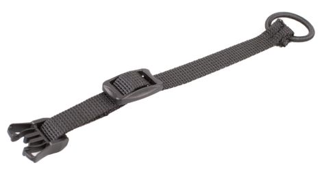 Cinghia di fissaggio Cyclite per borsa da manubrio 15 cm Nero
