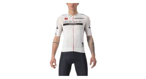 Maillot manches courtes castelli giro105 race blanc