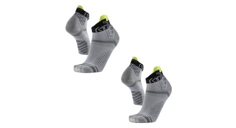 Chaussettes fines pour la course à pied sur route. lot de 2 paires - run feel