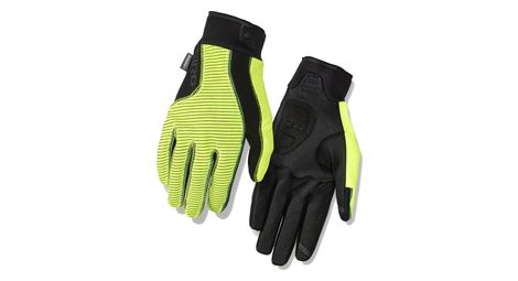 Gants longs giro blaze 2 jaune / noir