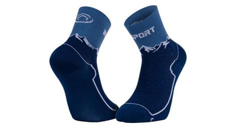 Chaussettes bv sport double gr bleu