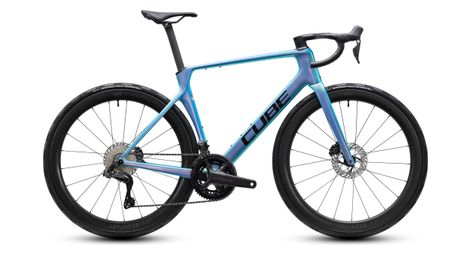 Bicicletta da strada Cube Agree C:62 Pro Shimano Ultegra Di2 12V 700 mm Blu/Viola Dream 2027