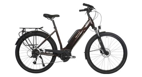 Vélo d'exposition - vélo ville electrique sunn urb start microshift mezzo 8v 400wh marron 2024