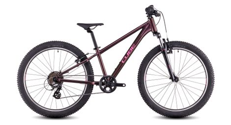 VTT Enfant Cube Acid 240 Shimano 7V 24'' Violet Vert Molotov 7 - 10 ans