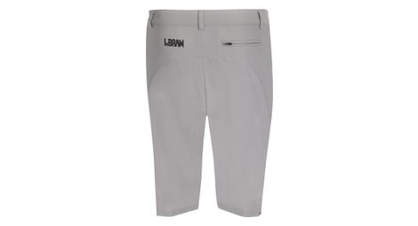 Short avec peau lebram parpaillon gris