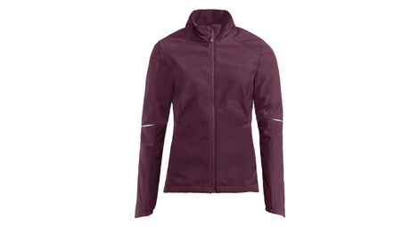 Vaude wintry iv chaqueta softshell morada mujer