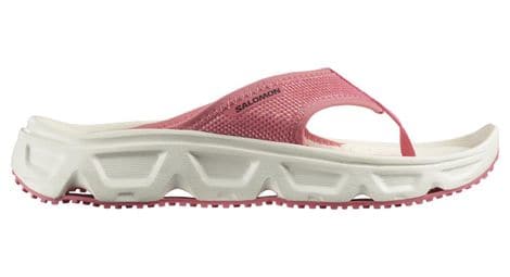 Zapatillas de recuperación salomon reelax break 6.0 mujer rosa blanco