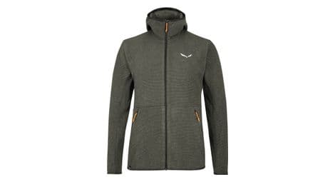 Salewa nuvolo khaki hooded fleece