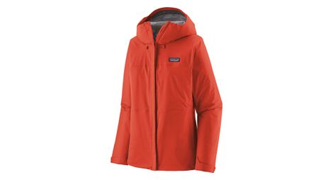 Patagonia torrentshell 3l chaqueta impermeable para mujer rojo