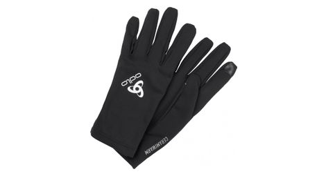 Gants hiver odlo ceramiwarm light noir unisex