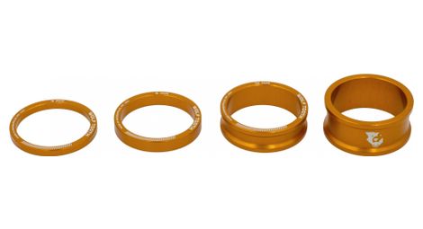 Kit distanziali per cuffie di precisione wolf tooth (x4) arancione