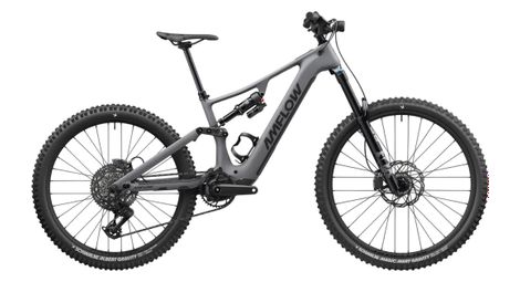 VTT Électrique Tout-Suspendu Amflow PR Carbon Pro 12v 800 Wh DJI 150 Nm 29''/27.5'' Gris 2026