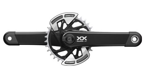 Pédalier sram xx t-type eagle powermeter dub wide 32 dents 12v guards noir (sans boitier)