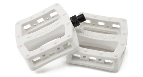 PEDALES KINK BMX HEMLOCK PLASTIQUE WHITE