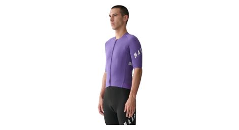Maillot manches courtes maap aeon violet