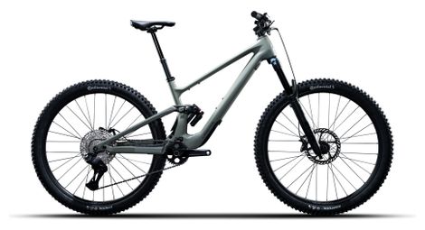 Lapierre Zesty CF 7.9 full-suspension mountainbike met Shimano 12-speed en 29-inch wielen, grijs, 2026