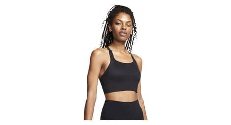 Nike swoosh luxe sports bra black women